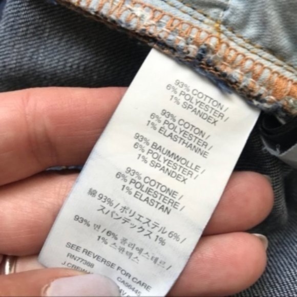 J. Crew | Matchstick Dark Wash Jeans Sz. 28 - Picture 5 of 8